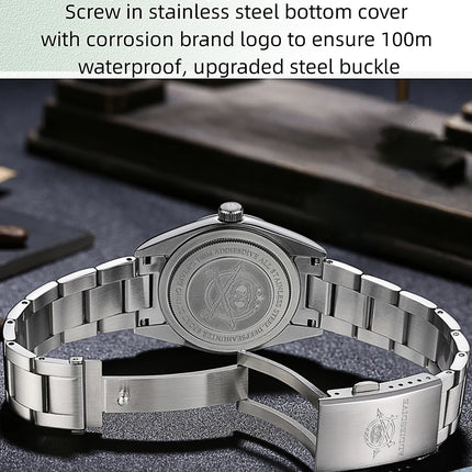 ADDIESDIVE AD2066 Men's Luxury Watch VH31 10Bar Waterproof BGW9 Super Luminous 316L Stainless Steel Reloj Hombre Quartz Watches