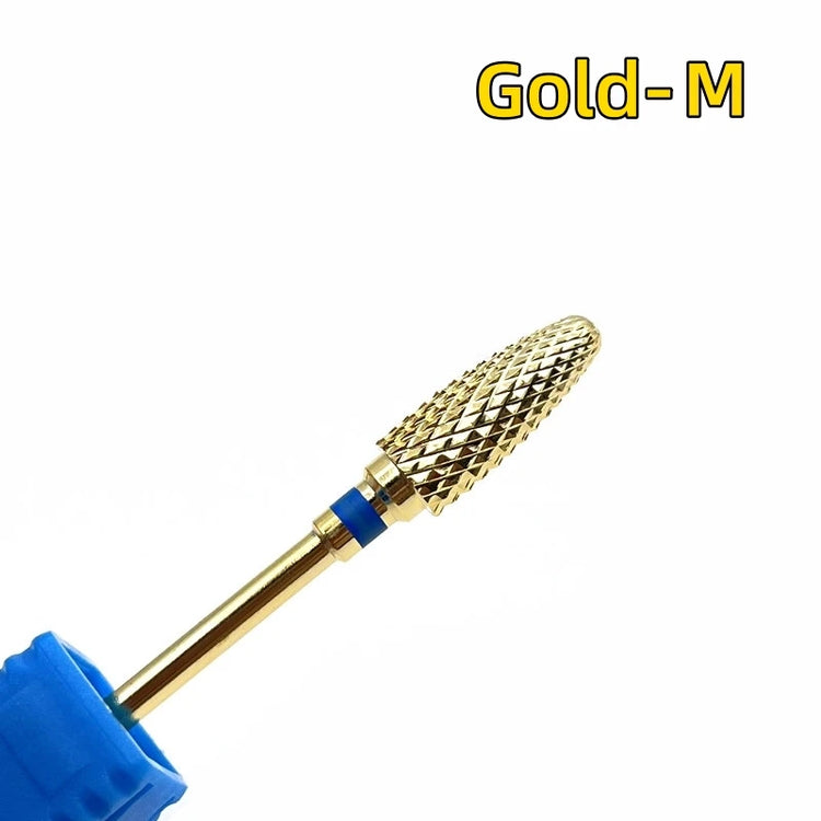 1Pc Bullet Carbide Nail Drill Bits Professional 3/32"Tungsten Flame Nail Bit Manicure Acrylic Gel Remover Nail Accessories Tools
