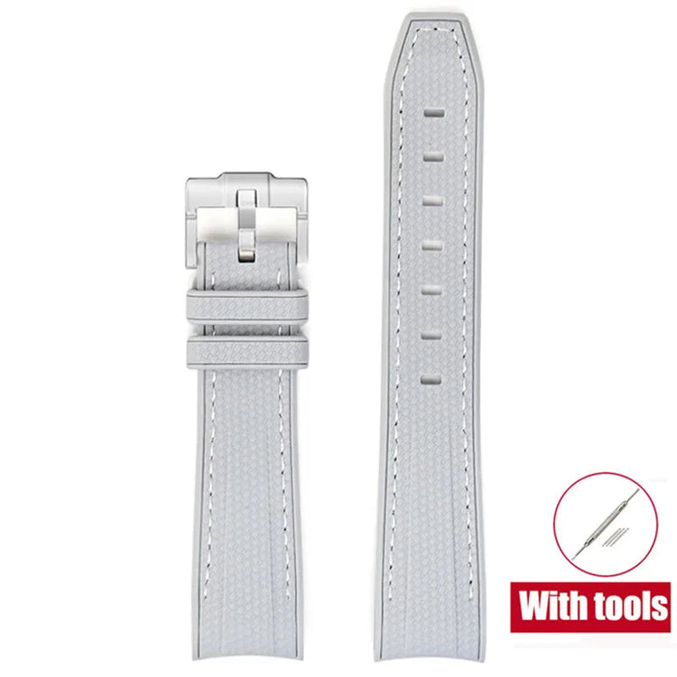 Cinturino in gomma per Swatch X Omega Joint MoonSwatch Cinturino sportivo impermeabile da 20 mm Cinturino con estremità curva in silicone per uomo donna platinumshop