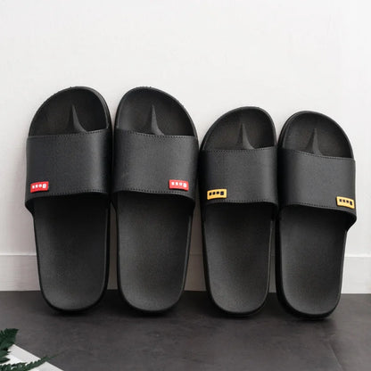 Bebealy Summer Fashion Women's Slippers Comfortable Women Sandals Indoor Non-slip Waterproof Bathroom Slippers Casual Shoes