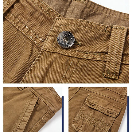 Taglia 28-40 pantaloni tattici militari da uomo tuta lavata multitasche da uomo pantaloni larghi in cotone pantaloni cargo maschili per uomo pantaloni uomo