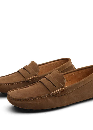 Scarpe casual da uomo fatte a mano Mocassini morbidi Scarpe da guida leggere Moda Slip on Flats Mocassini di alta qualità Scarpe da uomo antiscivolo
