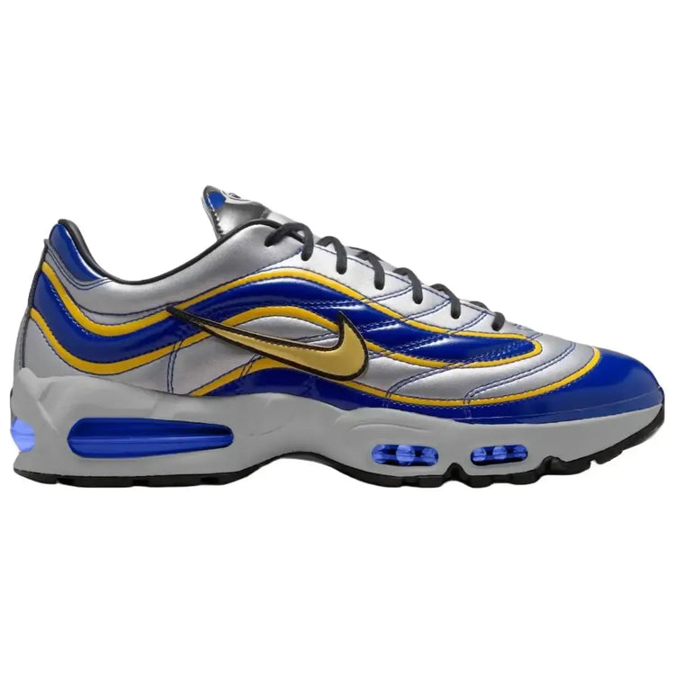 Nike Air Max Joga Bonito R9 Metallic Silver Varsity Maize Sneakers Blue Varsity Royal Black IX8646-001