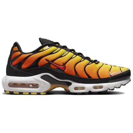 Nike Air Max Plus TN Sunset Men Women Black Yellow Gradient Classic Air Cushion Running Shoes Citywalk Sneakers HF0552-001