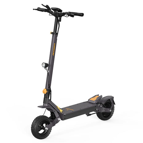 Ausom L1 Monopattino Elettrico Autonomia fino a 70 km, 800W, Freni a Disco Anteriori e Posteriori con E-ABS, Pneumatici Tubeless da 10”, Monopattino Pieghevole per Pendolarismo Urbano