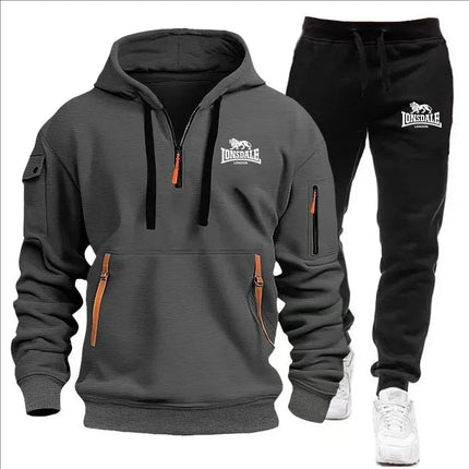 2024 Sports Tracksuit Jogging Men's Clothing Casual Sweatshirt Suit Sweatshirts for Men Daily Tricolor Hoodies Hot High Quality PlatiNum