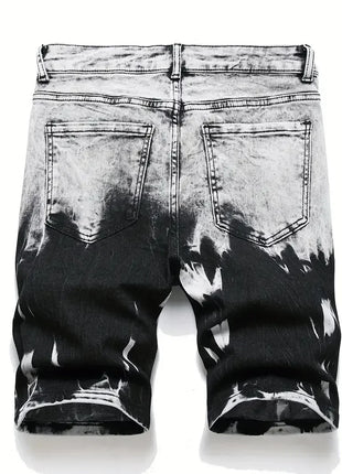 Estate nuovi jeans corti da uomo elasticizzati slim pantaloncini di jeans dal design retrò alla moda streetwear pantaloncini cargo in cotone 98% uomo