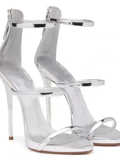 2025 New Luxury Womens Shoes Summer Sexy Stiletto High Heel Pumps Fashion High-quality Banquet Zippe