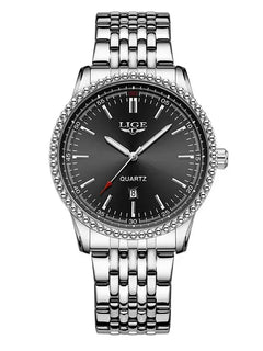 LIGE Nuovi orologi da uomo Orologi da polso al quarzo da uomo di lusso delle migliori marche Cronografo sportivo impermeabile e luminoso Relogio Masculino+BOX