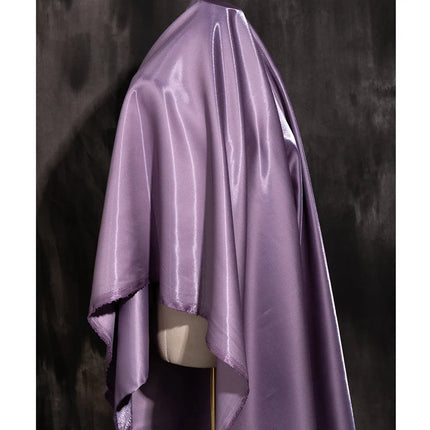 Tessuto Satinato Liquido Lucido di Lusso Riflettente Effetto Galassia per Abiti da Sposa e Design di Abiti alla Moda