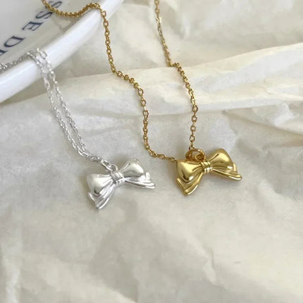Silver Butterfly Necklace Women Crystal Zircon Pendant Necklace for Women Girl Crystal Chain Necklace Party Jewelry PlatiNum