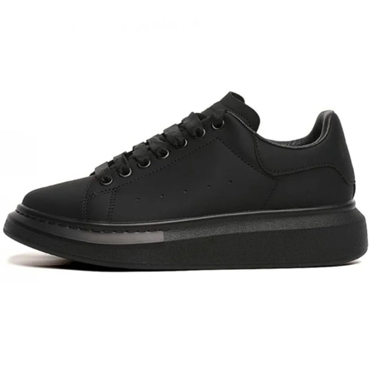 Korean Designer Shoes for Men Casual Breathable Lace-Up Oxfords Shoe Youth White Flats Platform Sneakers Street Style Footwear