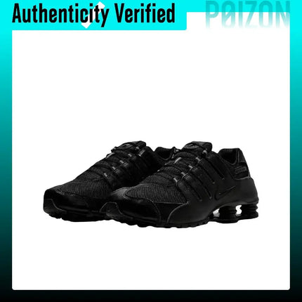 Nike Shox NZ Series Cushioning Support Running Shoes Men's Black IQ8263-002