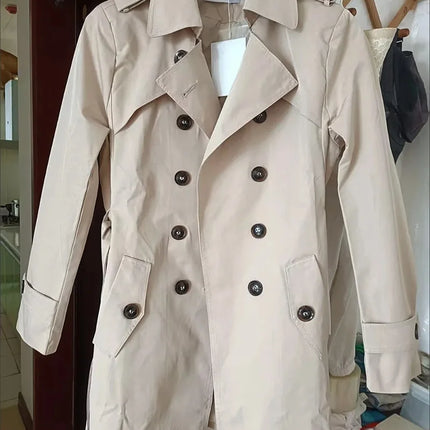 Xiaoxiangfeng Jacket Women2026Spring Autumn Winter New Fashion Windbreaker British Style Long Trench Coat Loose Female Outerwear