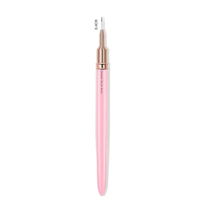 6 Size Nail Art Liner Brushes 5/7/9/11/20/25mm Painting Nail Art Brush Dotting Drawing Tool Long Lines Thin Details Manicure Pen
