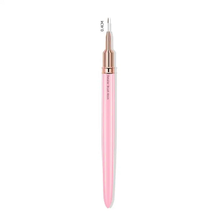6 Size Nail Art Liner Brushes 5/7/9/11/20/25mm Painting Nail Art Brush Dotting Drawing Tool Long Lines Thin Details Manicure Pen