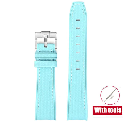 Cinturino in gomma per Swatch X Omega Joint MoonSwatch Cinturino sportivo impermeabile da 20 mm Cinturino con estremità curva in silicone per uomo donna platinumshop