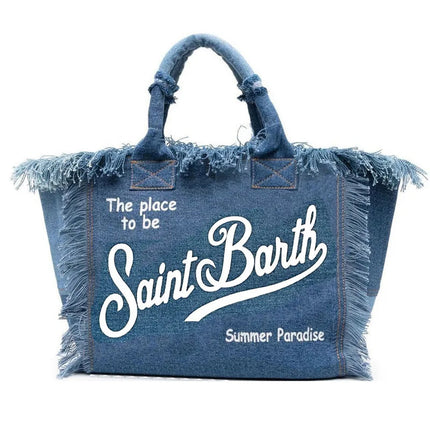 trendy brand denim embroidered shoulder bag, high-end elegant crossbody bag, luxurious handbag, new fashionable women's han PlatiNum