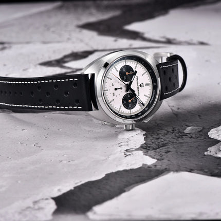 PAGANI DESIGN Orologi da uomo Retro Panda Quadrante Orologio al quarzo da uomo Giappone VK63 Cronografo Vetro zaffiro Orologio da polso da uomo 2024 Nuovo