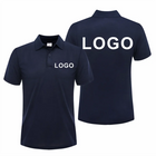 Polo casual estiva Polo personalizzata traspirante economica per società personale Polo da lavoro con ricamo con stampa logo personalizzato
