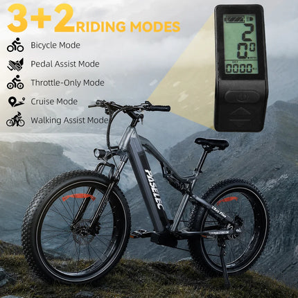 Bicicletta elettrica Heda TX19 1000W 48V 19.2AH Batteria al litio Freno a disco idraulico Pneumatici da 29 pollici Bicicletta elettrica da montagna per adulti