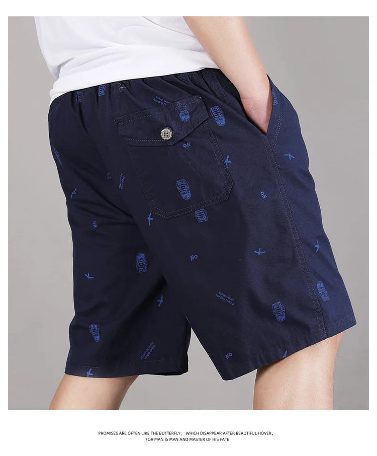 Top Quality 100% cotone Nuovo marchio estivo Moda casual Streetwear Pantaloncini da surf Pantaloni da uomo Pantaloni larghi con coulisse Abbigliamento da uomo platinumshop