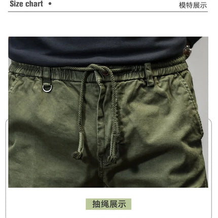 CAAYU Joggers Cargo Pants Men Casual Y2k MultiPocket Male Trousers Sweatpants Streetwear Techwear Tactical Track Black Pants Men