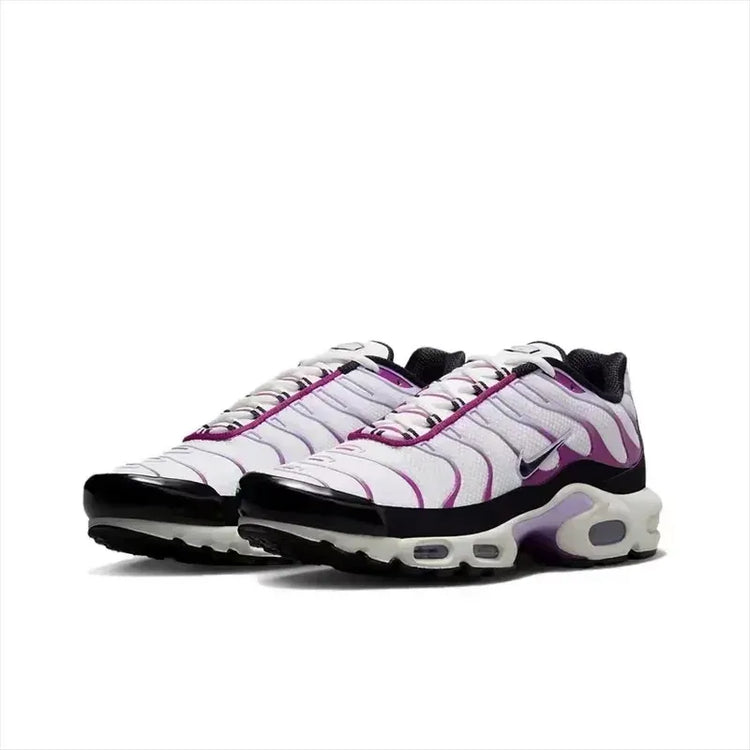 Nike Air Max Plus TN White Black Lilac Bloom Men Women Refreshing Design Tuned Air Casual Running Shoes FN6949-100
