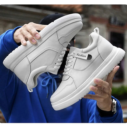 Men Elevator Height Increase Shoes Sneakers Shoes for Men 10cm Sports Casual Invisible Inner Heightening 8cm White Shoes