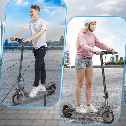 Nuovo Monopattino Elettrico AOVOPRO 500W TX01 / VP10 2026, Ruote da 8.5/10 Pollici, Batteria ad Alta Capacità 42V10.5Ah, 35 km/h, Autonomia 35 km, E-Scooter Smart per Pendolari con Ammortizzazione