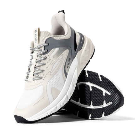 FitVille Le più nuove scarpe da corsa da uomo 4E Sneakers larghe con supporto per l'arco plantare per piedi piatti Sollievo dal dolore al tallone Fascite plantare