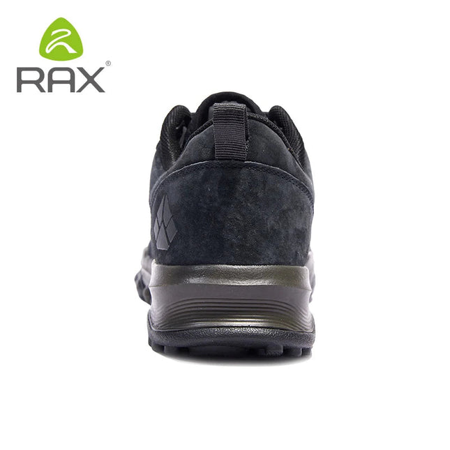 RAX Running Shoes Men&Women Outdoor Sport Shoes Breathable Lightweight Sneakers Air Mesh Upper Anti-slip Natural Rubber Outsole PlatiNum