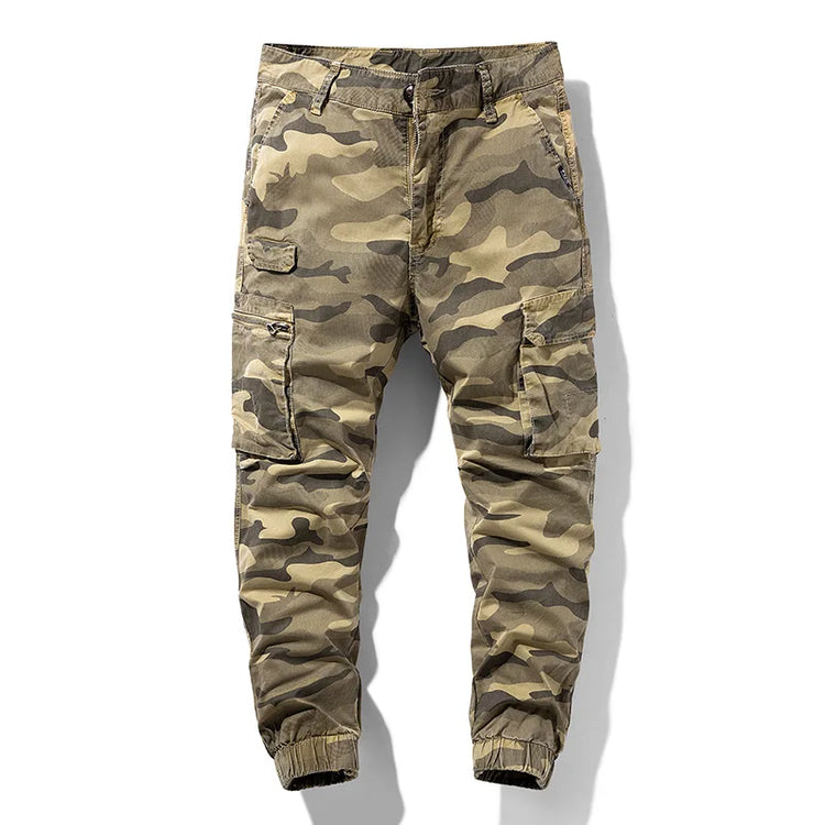 Spring Autumn Men Cargo Camouflage Pants Men Cotton Casual Breeche Bermuda Beach Jogger Pants Mens Trousers Male Dropshipping