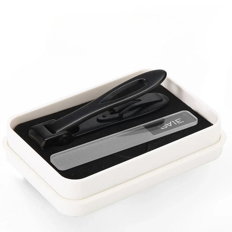 Professional Stainless Steel Nail Clippers Set for Thick Nails Anti-Splash Sharp Trimmer Nail Pedicure Manicure Tools for Men 2028