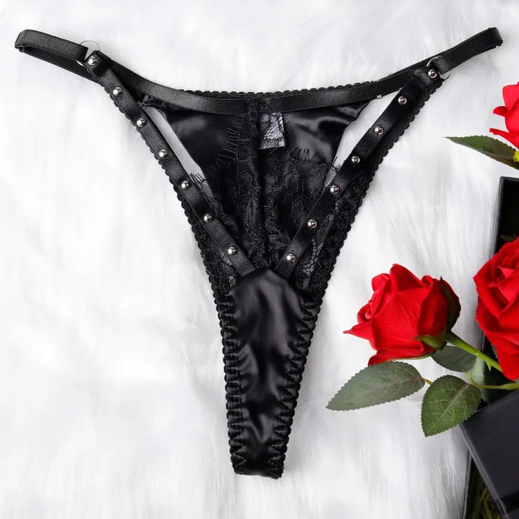 Toucheart Erotic Lingerie Lace See-through Bow Knot Decor Patchwork Body Shaping Hollow Intimate Women Flirt Hot Underwear Set