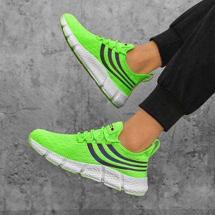Scarpe sportive Casual da uomo Sneakers leggere e traspiranti appartamenti antiscivolo Outdoor Running Walking Tenis scarpe da Jogging atletiche