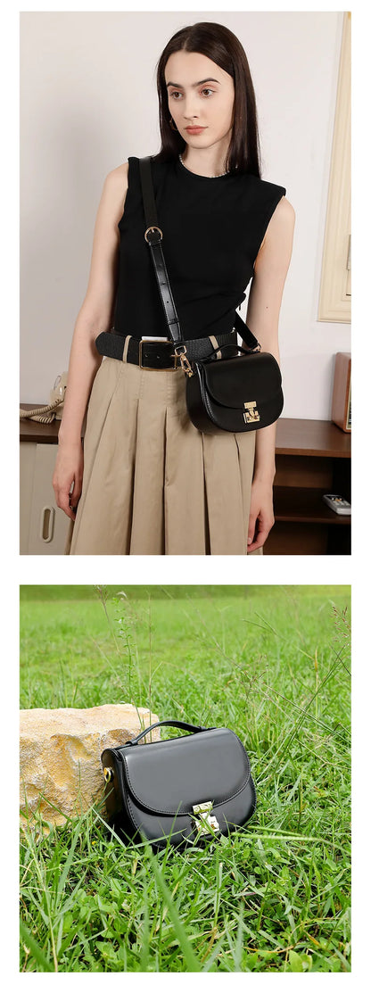 YANATARI Borsa da donna in vera pelle borsa a tracolla in pelle di vacchetta Minimalismo borse di lusso da donna borsa a tracolla da donna di alta qualità 2025