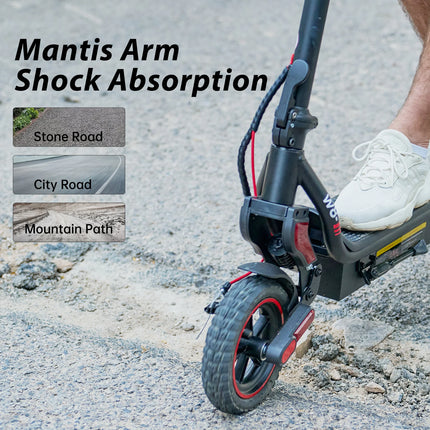 iScooter W8 Scooter elettrico da 9,3 pollici 48V 14Ah 750W Motore 30-40 km Gamma massima 40 km/h Velocità massima Doppia sospensione E Scooter con app