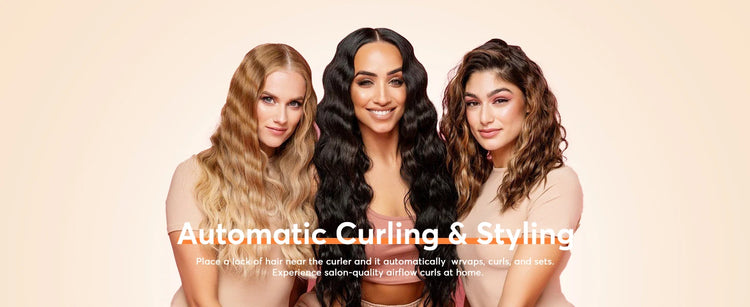 Bopcal 5 In 1 Hair Dryer Hot Air Comb Electric Hair Curling Iron 1200W High Speed Blower Multifunctional Styling Tools Hairdryer