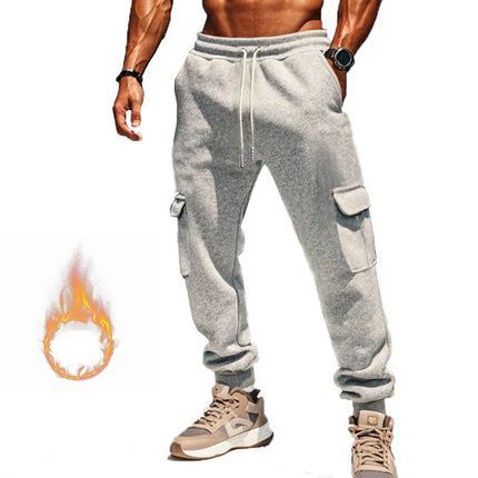 Outdoor Tactical Hunting Jacket for Men, American Heavy Heavy Men's Overalls, lined with Sports Pants, Shirt, 2 Sets PlatiNum