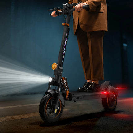 Monopattino Elettrico 800W, Batteria 48V 15.6Ah, Autonomia 55km, Doppia Sospensione, Pneumatici da 10 Pollici, Freno a Disco, Pieghevole, Carico Massimo 120kg