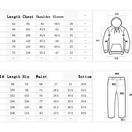 3 Pieces Set Hoodies+Vest+Pants Casual Men's Track Suit Clothing Coats Winter Thick Warm Tracksuit for Men Printed Mens Set Vest