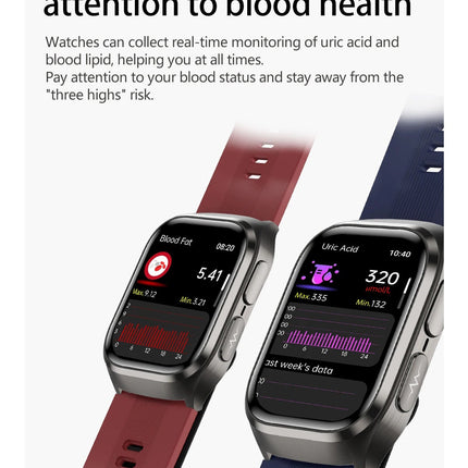 2026 Nuovo aggiornamento AI diagnostico Airbag pressione sanguigna precisa salute SmartWatch acido urico ECG lipidi nel sangue Smartwatch uomo donna platinumshop