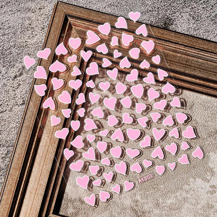 1PC 26-English Alphabet Number 3D Self-adhesive Nail Art Decal Sticker Word Small Letter Nail Decals Sticker Manicure Decoration