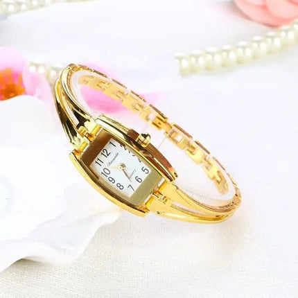 I più nuovi braccialetti per orologi da polso da donna Orologi da donna in acciaio inossidabile di moda Orologio da donna al quarzo Orologi Reloj Mujer platinumshop