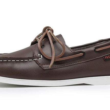 Moda uomo scarpe da barca scarpe da ponte Casual in pelle 2023 mocassini primavera autunno Designer di marca di lusso antiscivolo vendita calda