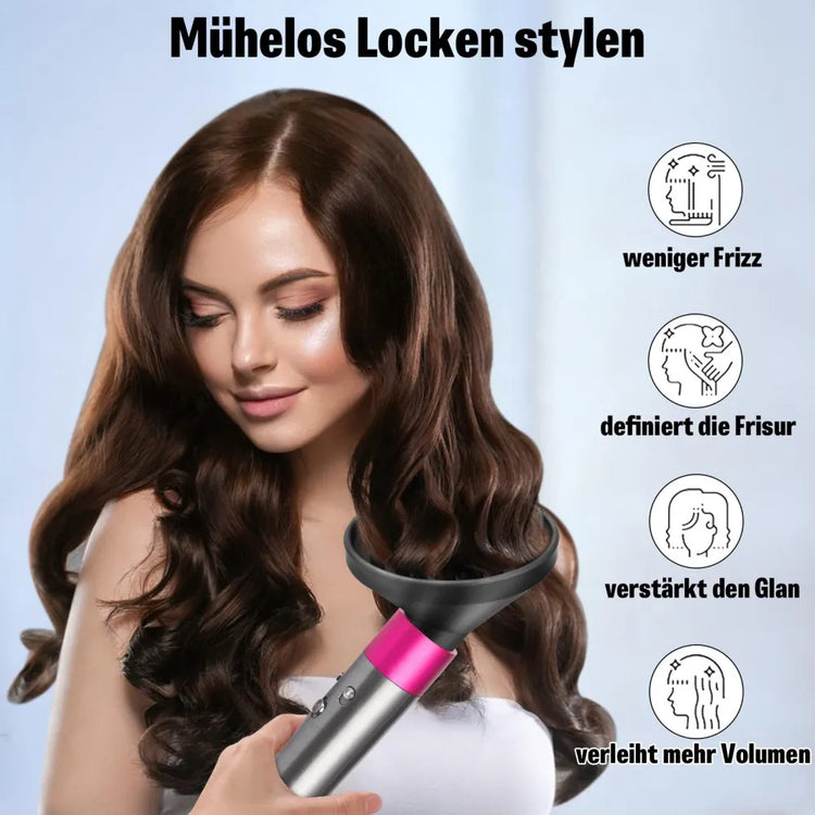 Diffuser Attachment for Dyson Two Airflow Dome Diffuser Modes for Airwrap Hs05 Hs03 Hs01 Hair Diffuser for Hair Drying