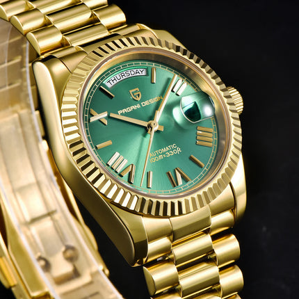 PAGANI DESIGN DD36 Oro Verde V2 Orologi Meccanici da Uomo Orologio Automatico di Lusso per Uomo 2026 Nuovo Orologio da Polso con Vetro Zaffiro AR