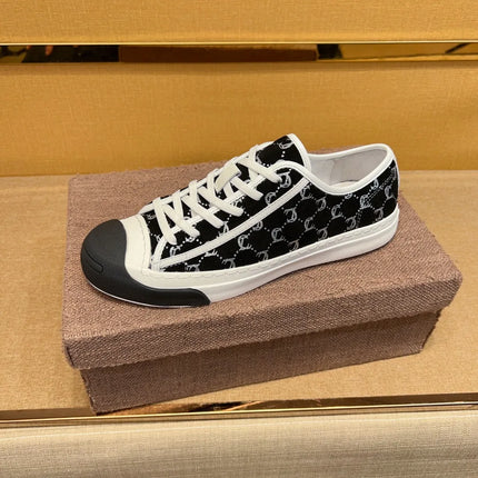 New Genuine Leather Men's Lace-up Type Sports Shoes Fashion Casual Sneaker First Layer Cowhide Running Shoes