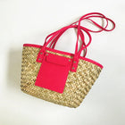 Borsa estiva in paglia intrecciata 2025 Nuove borse da spiaggia per le vacanze in tessuto Lettera personalizzabile Borsa a tracolla di grande capacità Borse a mano da donna